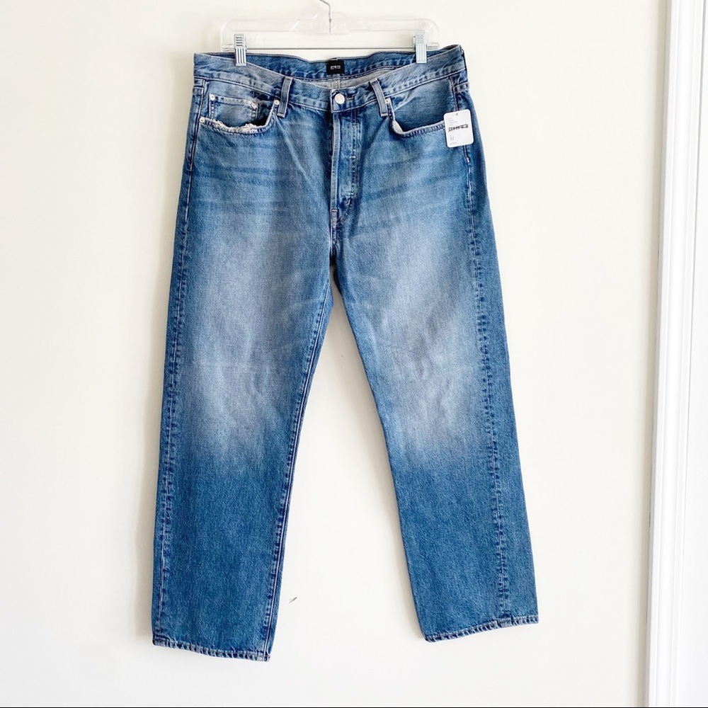 Free People EDWIN Tash Straight Jeans - Picture 4 of 7